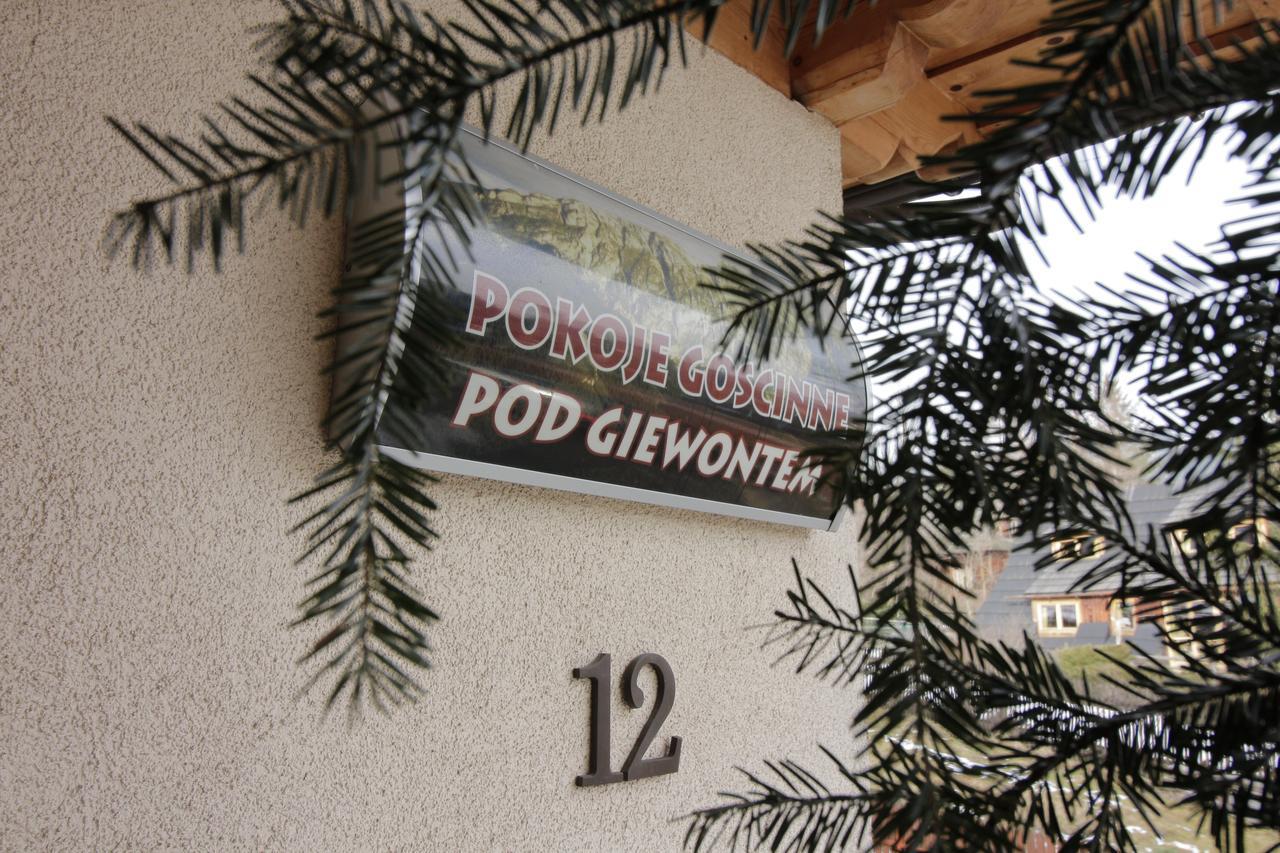 Pokoje Goscinne Pod Giewontem Zakopane Bagian luar foto